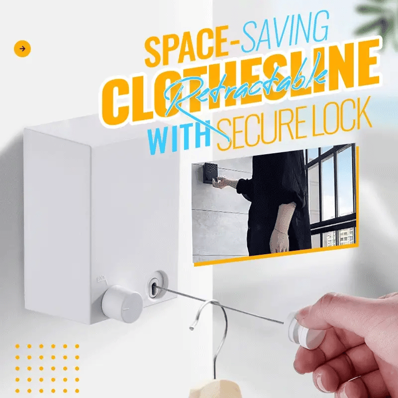 Telescopic Clothesline – Retractable Clothes Drying Rope