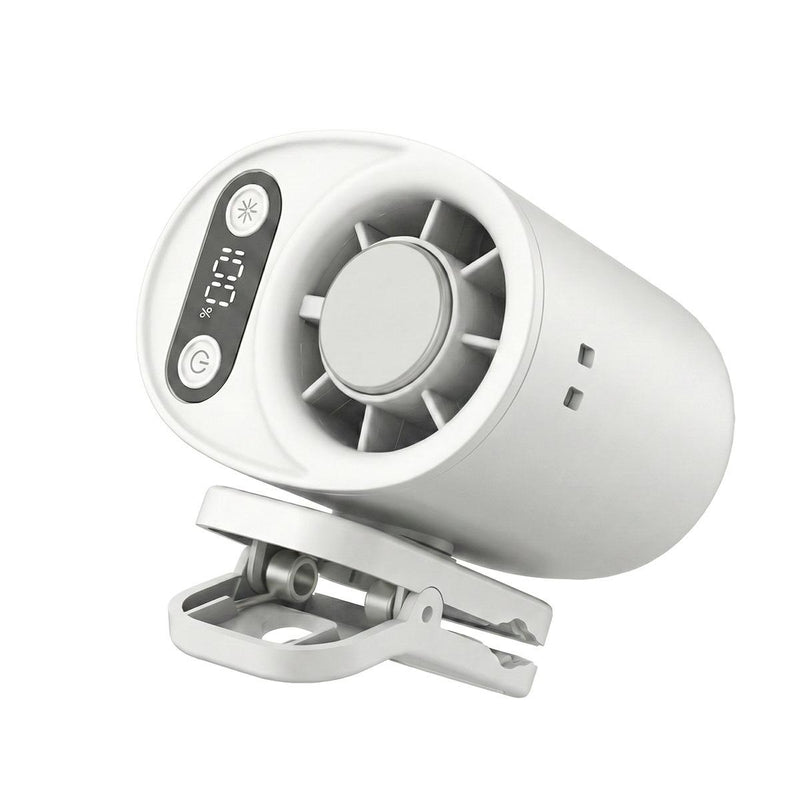 Portable Waist-Mounted Mini Fan – Hands-Free Personal Cooling Fan