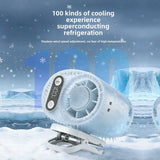 Portable Waist-Mounted Mini Fan – Hands-Free Personal Cooling Fan