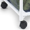 Laundry Basket with Clothing Sorter – 2-Section Clothes Hamper & Organizer