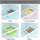 Refrigerator Storage Box – Transparent Space-Saving Fridge Organizer
